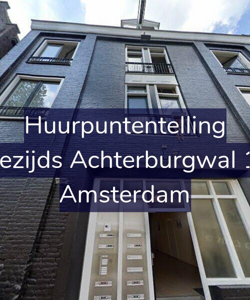Foto gevel Huurpuntentelling voor Oudezijds Achterburgwal 12-E, Amsterdam
