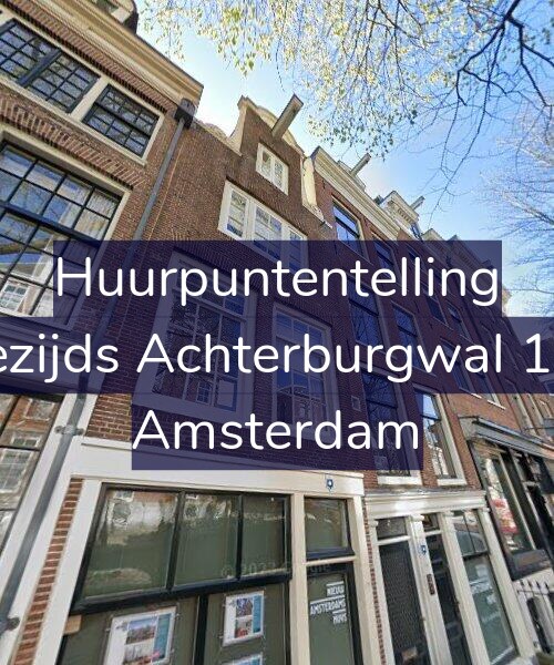 Foto gevel Huurpuntentelling voor Oudezijds Achterburgwal 195-B, Amsterdam