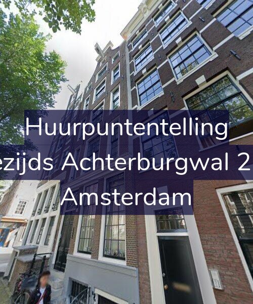 Foto gevel Huurpuntentelling voor Oudezijds Achterburgwal 203-D, Amsterdam