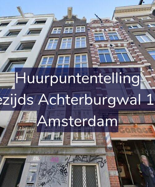 Foto gevel Huurpuntentelling voor Oudezijds Achterburgwal 143-B, Amsterdam