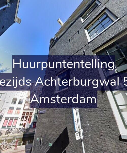 Foto gevel Huurpuntentelling voor Oudezijds Achterburgwal 57-C, Amsterdam
