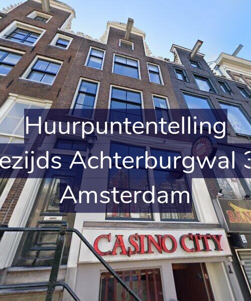 Foto gevel Huurpuntentelling voor Oudezijds Achterburgwal 35-C, Amsterdam