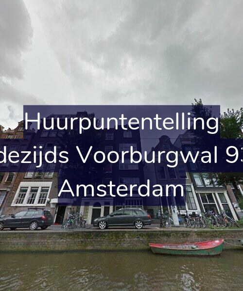 Foto gevel Huurpuntentelling voor Oudezijds Voorburgwal 93-G, Amsterdam
