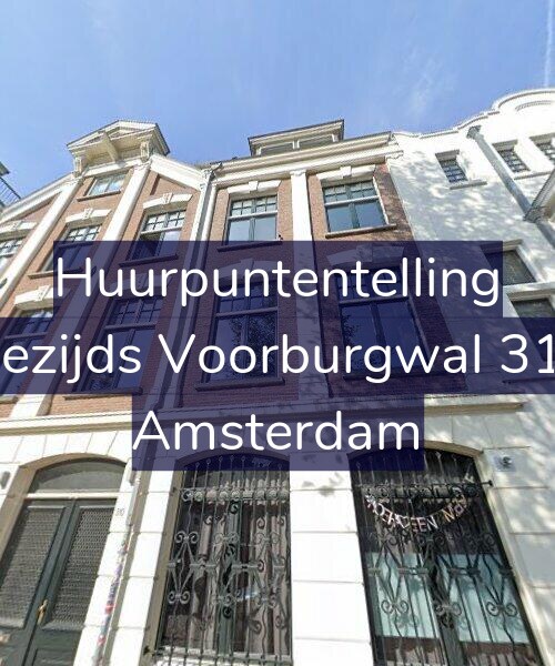 Foto gevel Huurpuntentelling voor Oudezijds Voorburgwal 310-B, Amsterdam