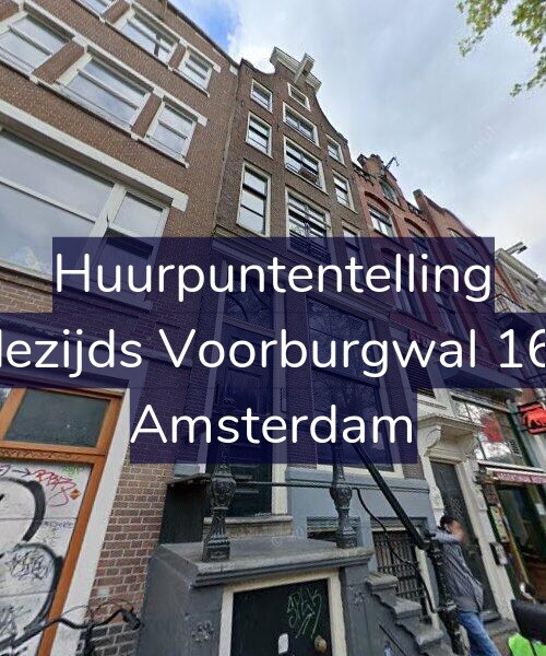 Foto gevel Huurpuntentelling voor Oudezijds Voorburgwal 161-F, Amsterdam