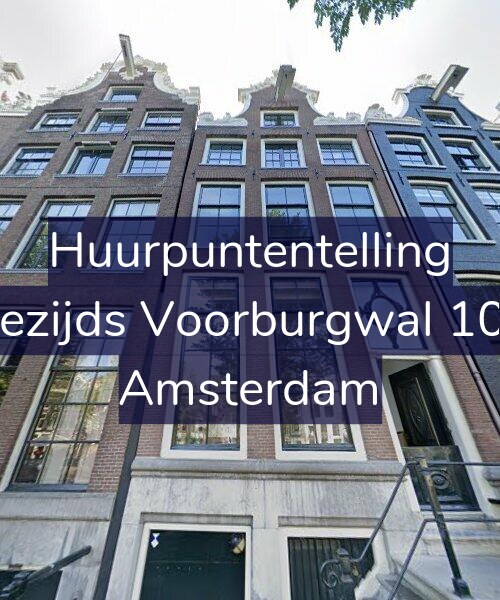 Foto gevel Huurpuntentelling voor Oudezijds Voorburgwal 107-D, Amsterdam