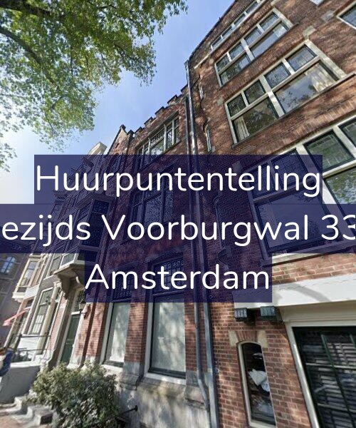 Foto gevel Huurpuntentelling voor Oudezijds Voorburgwal 330-C, Amsterdam