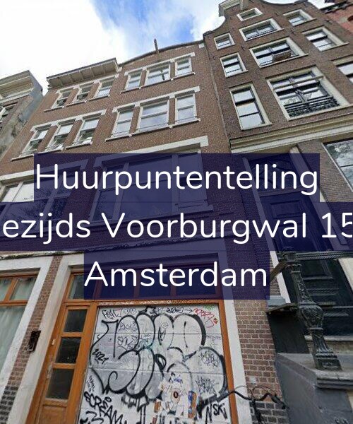 Foto gevel Huurpuntentelling voor Oudezijds Voorburgwal 159-S, Amsterdam
