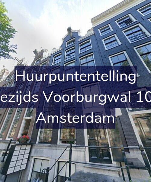 Foto gevel Huurpuntentelling voor Oudezijds Voorburgwal 109-G, Amsterdam