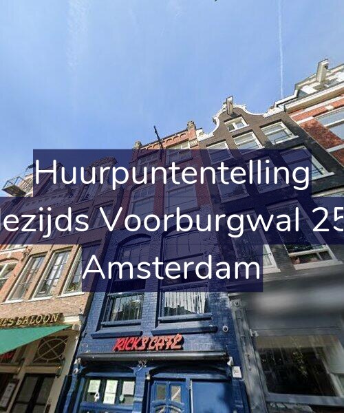 Foto gevel Huurpuntentelling voor Oudezijds Voorburgwal 252-3, Amsterdam