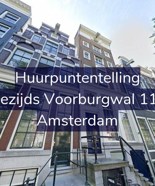 Foto gevel Huurpuntentelling voor Oudezijds Voorburgwal 113-C, Amsterdam