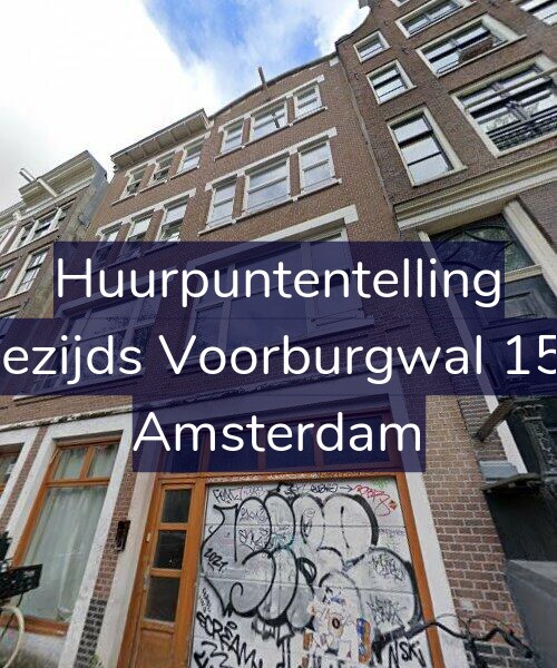 Foto gevel Huurpuntentelling voor Oudezijds Voorburgwal 159-C, Amsterdam