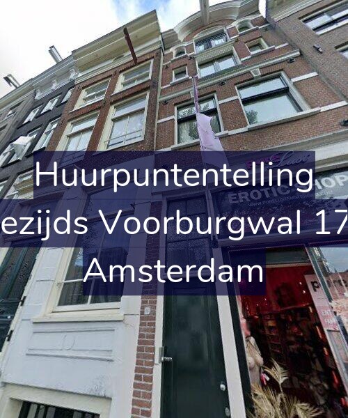 Foto gevel Huurpuntentelling voor Oudezijds Voorburgwal 171-A, Amsterdam