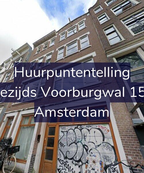 Foto gevel Huurpuntentelling voor Oudezijds Voorburgwal 159-A, Amsterdam
