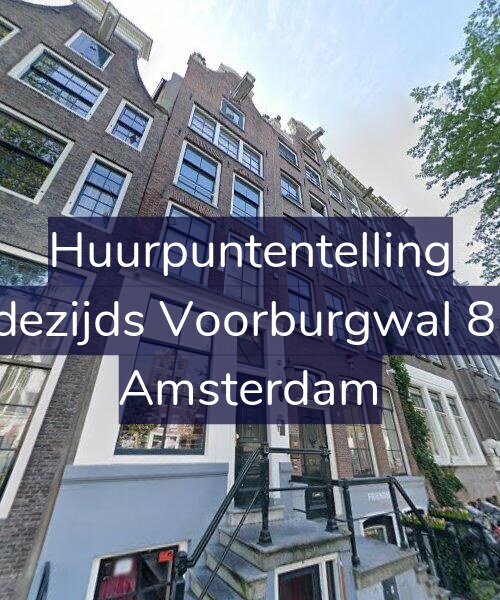 Foto gevel Huurpuntentelling voor Oudezijds Voorburgwal 85-1, Amsterdam