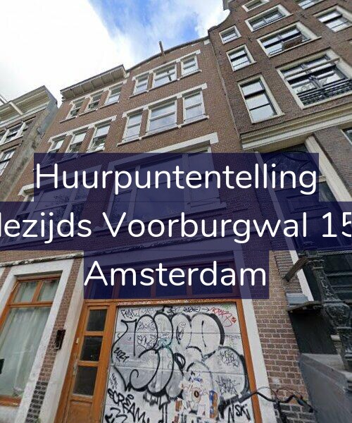 Foto gevel Huurpuntentelling voor Oudezijds Voorburgwal 159-F, Amsterdam