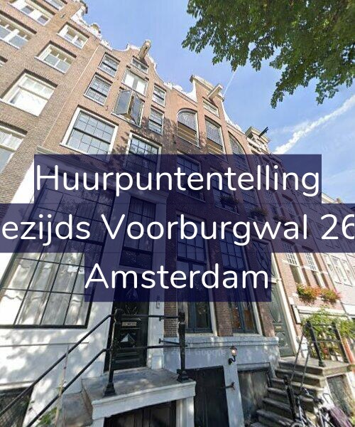 Foto gevel Huurpuntentelling voor Oudezijds Voorburgwal 268-B, Amsterdam