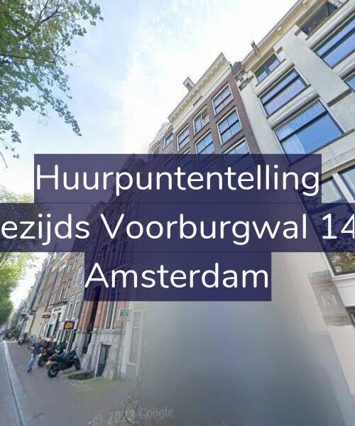 Foto gevel Huurpuntentelling voor Oudezijds Voorburgwal 147-A, Amsterdam