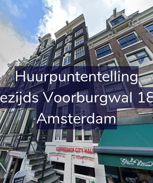 Foto gevel Huurpuntentelling voor Oudezijds Voorburgwal 189-D, Amsterdam