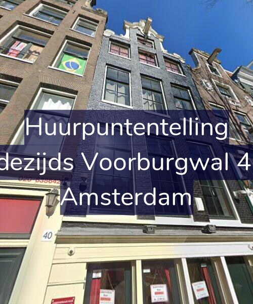 Foto gevel Huurpuntentelling voor Oudezijds Voorburgwal 43-F, Amsterdam