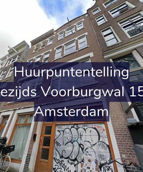 Foto gevel Huurpuntentelling voor Oudezijds Voorburgwal 159-B, Amsterdam