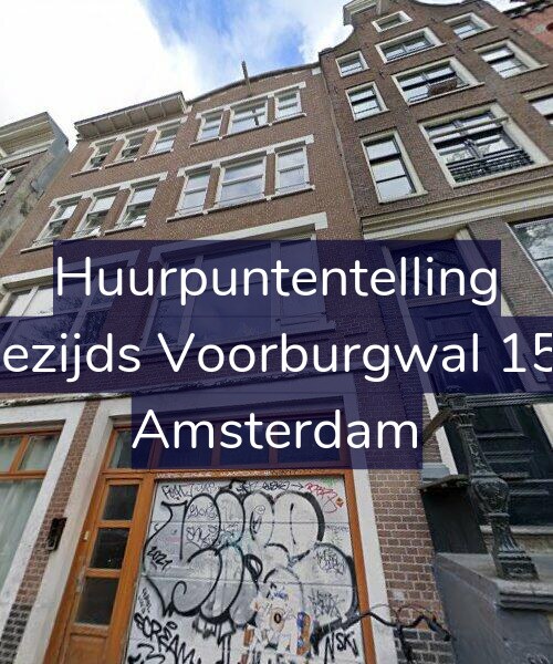 Foto gevel Huurpuntentelling voor Oudezijds Voorburgwal 159-R, Amsterdam