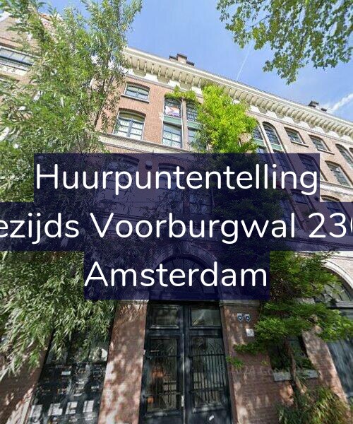 Foto gevel Huurpuntentelling voor Oudezijds Voorburgwal 230-C2, Amsterdam