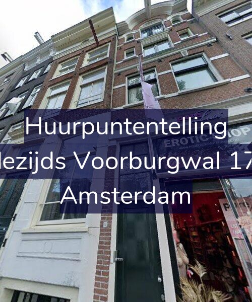 Foto gevel Huurpuntentelling voor Oudezijds Voorburgwal 171-F, Amsterdam