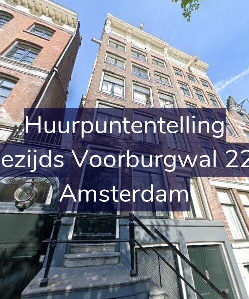 Foto gevel Huurpuntentelling voor Oudezijds Voorburgwal 224-K, Amsterdam