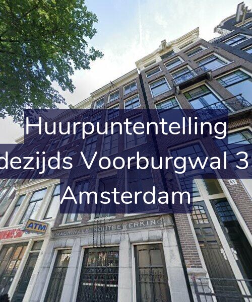Foto gevel Huurpuntentelling voor Oudezijds Voorburgwal 39-3, Amsterdam