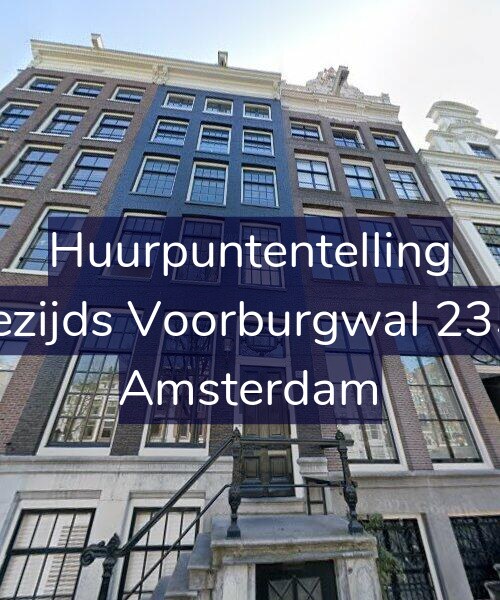 Foto gevel Huurpuntentelling voor Oudezijds Voorburgwal 235-2B, Amsterdam