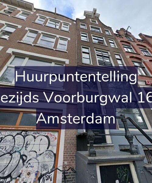 Foto gevel Huurpuntentelling voor Oudezijds Voorburgwal 161-C, Amsterdam