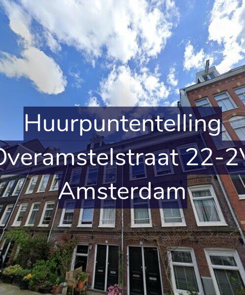 Foto gevel Huurpuntentelling voor Overamstelstraat 22-2V, Amsterdam