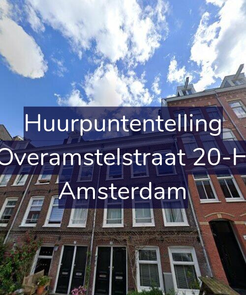 Foto gevel Huurpuntentelling voor Overamstelstraat 20-H, Amsterdam