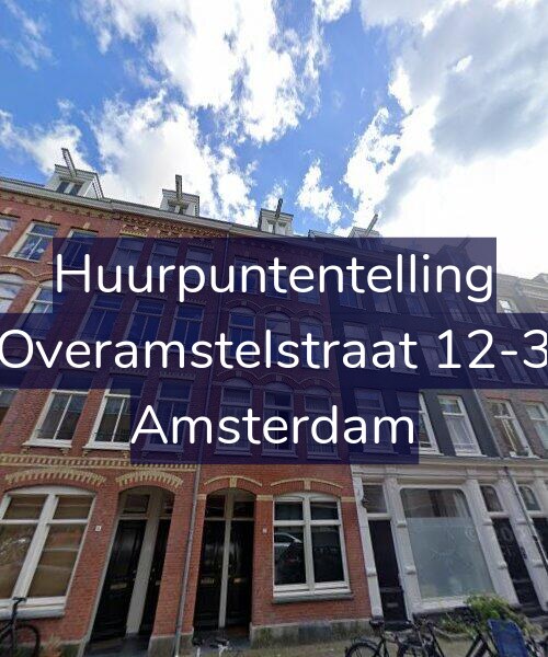 Foto gevel Huurpuntentelling voor Overamstelstraat 12-3, Amsterdam