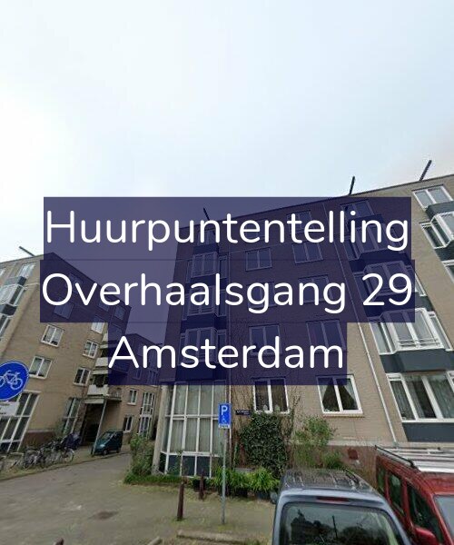 Foto gevel Huurpuntentelling voor Overhaalsgang 29, Amsterdam