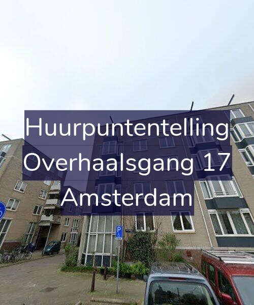 Foto gevel Huurpuntentelling voor Overhaalsgang 17, Amsterdam