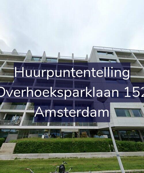 Foto gevel Huurpuntentelling voor Overhoeksparklaan 152, Amsterdam
