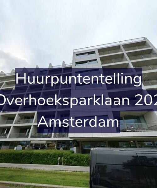Foto gevel Huurpuntentelling voor Overhoeksparklaan 202, Amsterdam