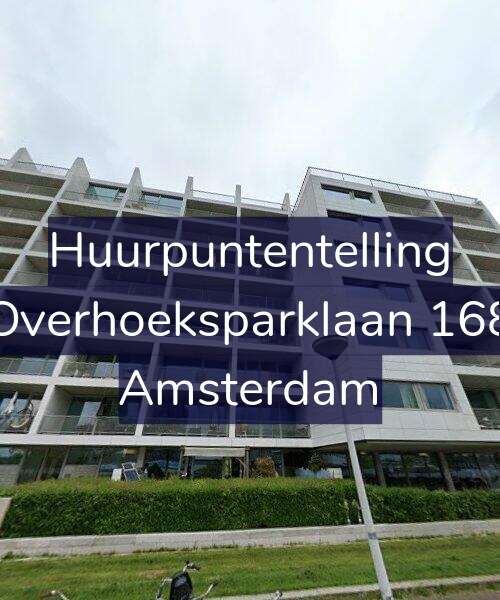 Foto gevel Huurpuntentelling voor Overhoeksparklaan 168, Amsterdam