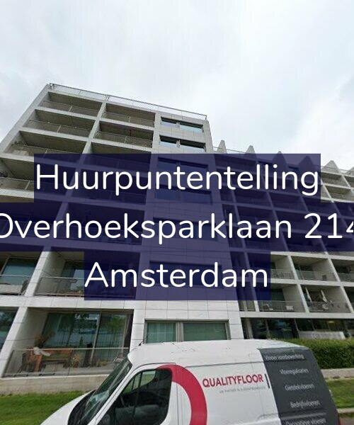 Foto gevel Huurpuntentelling voor Overhoeksparklaan 214, Amsterdam