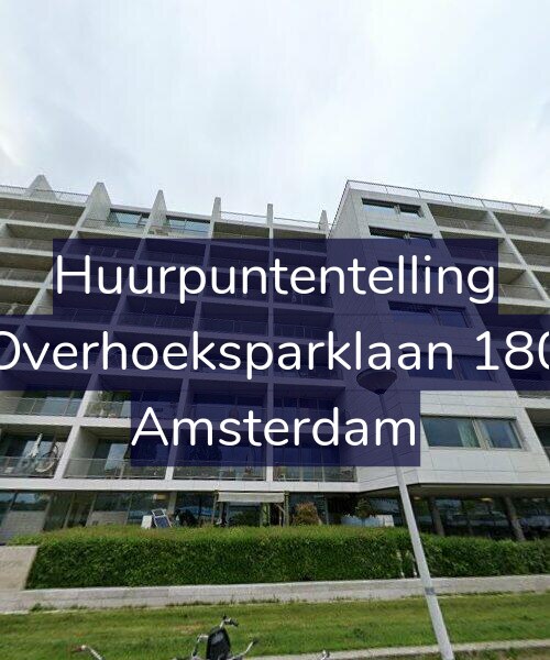 Foto gevel Huurpuntentelling voor Overhoeksparklaan 180, Amsterdam