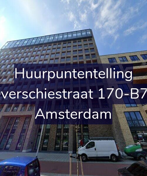 Foto gevel Huurpuntentelling voor Overschiestraat 170-B74, Amsterdam