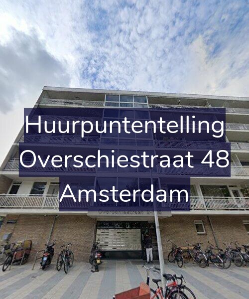 Foto gevel Huurpuntentelling voor Overschiestraat 48, Amsterdam