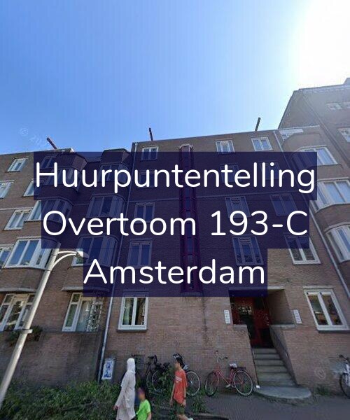 Foto gevel Huurpuntentelling voor Overtoom 193-C, Amsterdam
