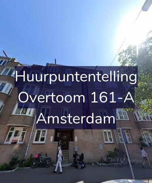 Foto gevel Huurpuntentelling voor Overtoom 161-A, Amsterdam