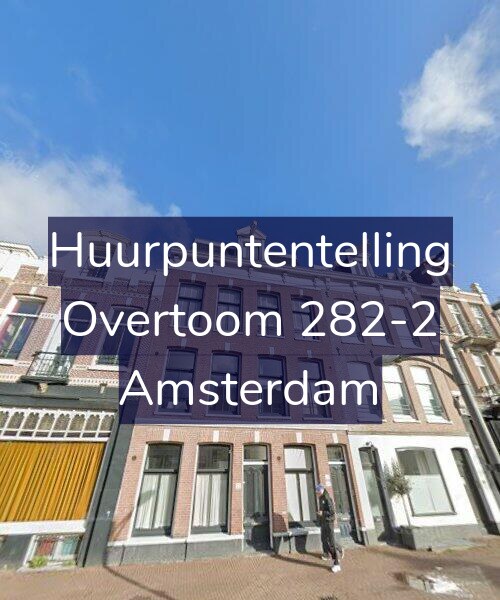Foto gevel Huurpuntentelling voor Overtoom 282-2, Amsterdam