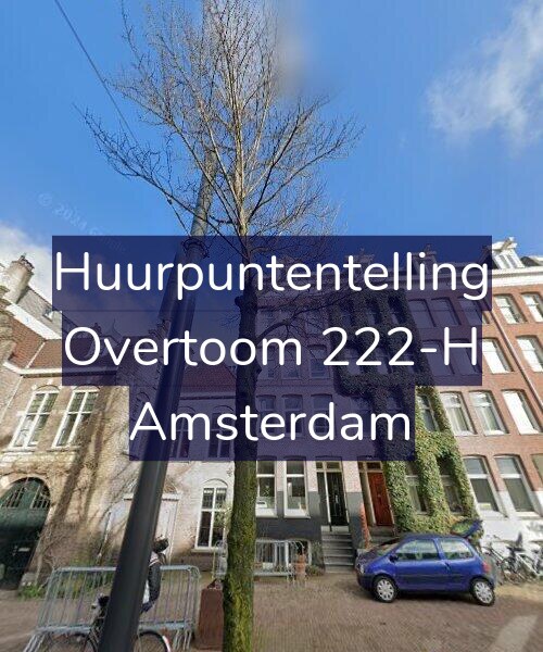 Foto gevel Huurpuntentelling voor Overtoom 222-H, Amsterdam