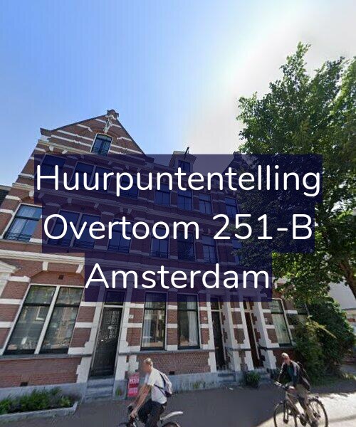Foto gevel Huurpuntentelling voor Overtoom 251-B, Amsterdam