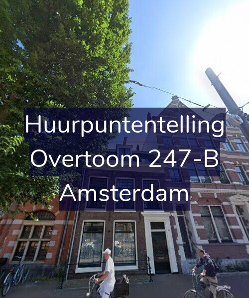 Foto gevel Huurpuntentelling voor Overtoom 247-B, Amsterdam